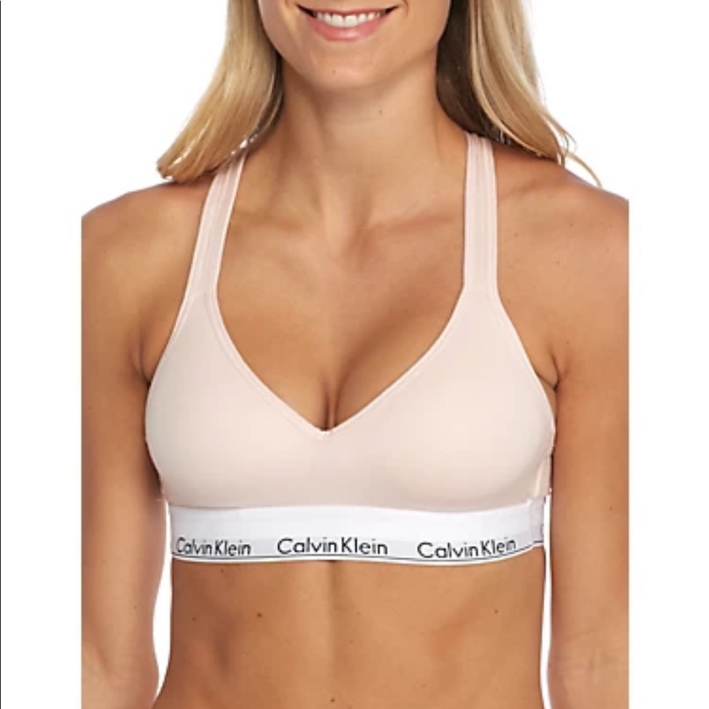 Calvin Klein Modern Cotton Lined Bralette Size S